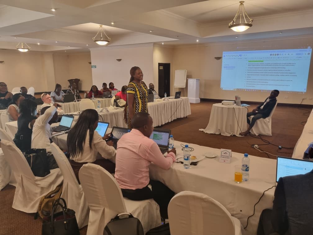 FAWEAfrica's tweet photo. The Make Way program partners meet for a joint review &amp; validation of output-level achievements.
With FAWE RS (Nairobi), Akina Mama wa Africa (Kampala) &amp; Zambia consortium partners.
Next: a stakeholders’ platform to showcase success &amp; sustain key activities.
#FAWE #MakeWay https://t.co/h3RVcGZpuZ
