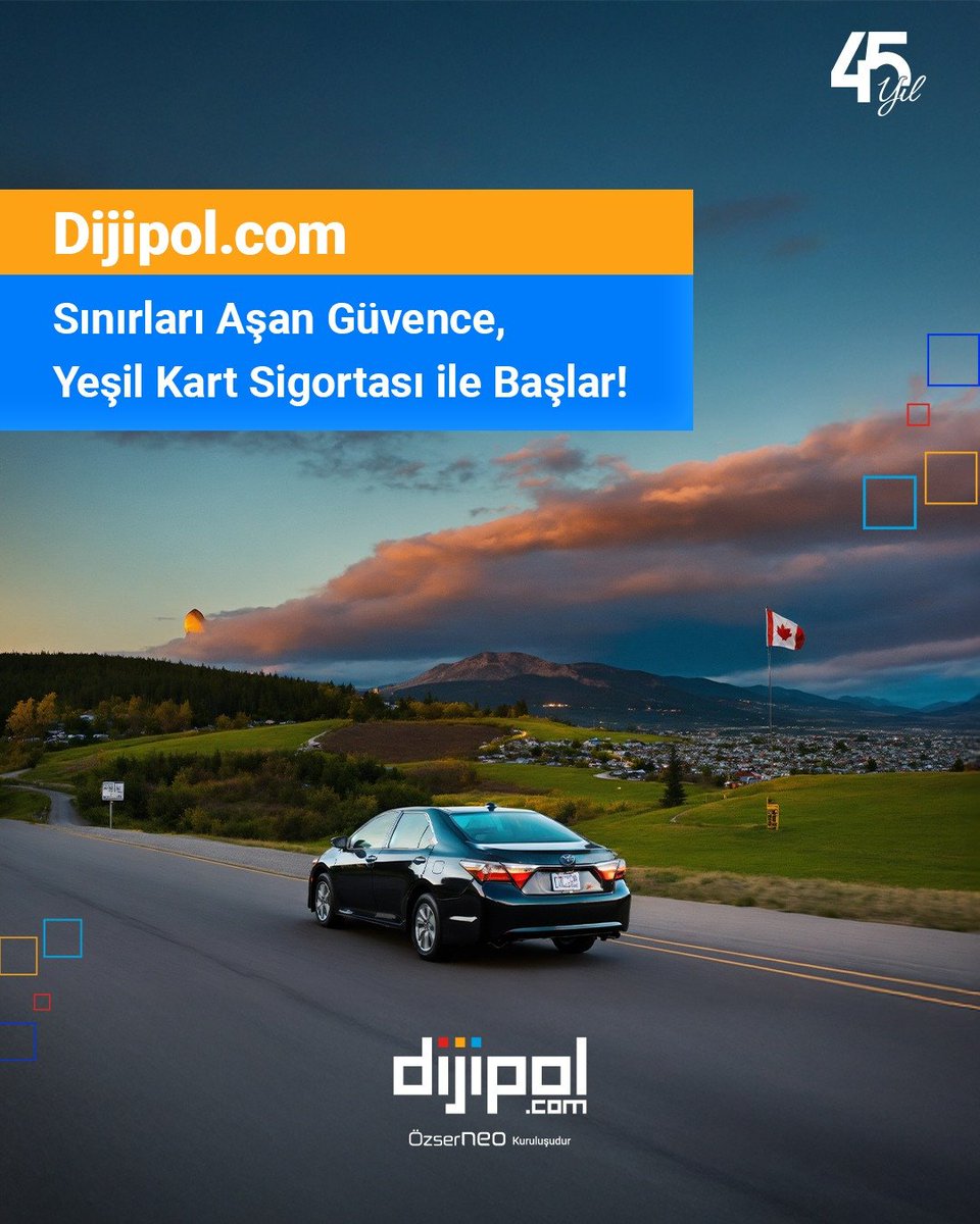 Yurt dışına araçla çıkmak keyifli ama sorumluluğu büyük. Yeşil Kart Sigortası, sınırların ötesinde de güvende kalman için var.
Trafikte neyle karşılaşacağın belli olmaz; önlemini Türkiye’den çıkmadan al.
Çünkü… sigortanın olayı bu!
#Dijipol #yesilkart #SigortanınOlayıBu
