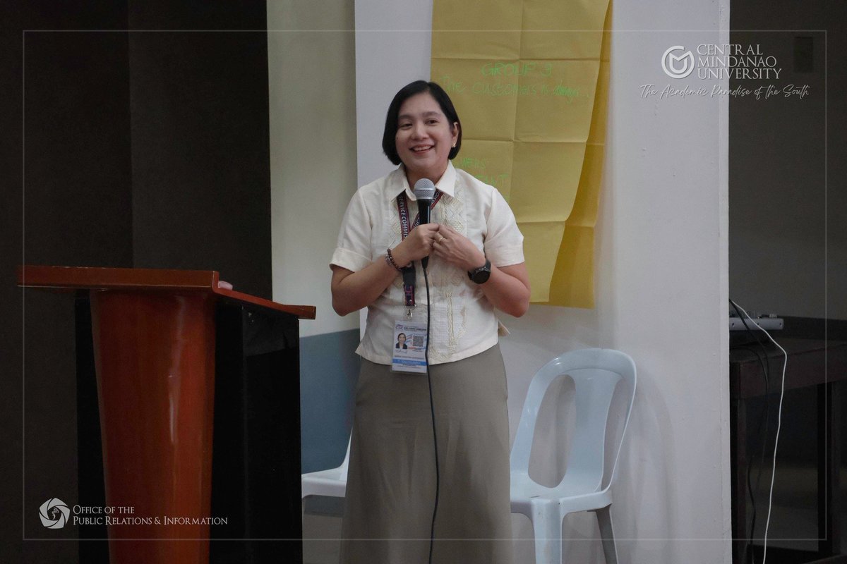 CMUofficial's tweet photo. CMU Office of Human Resource Management (OHRM) partnered with the Civil Service Commission (CSC) Field Office Bukidnon to deliver a training on Basic Customer Service Skills. 

Full: https://t.co/4DRdSC3qoj https://t.co/zFz70dADBF