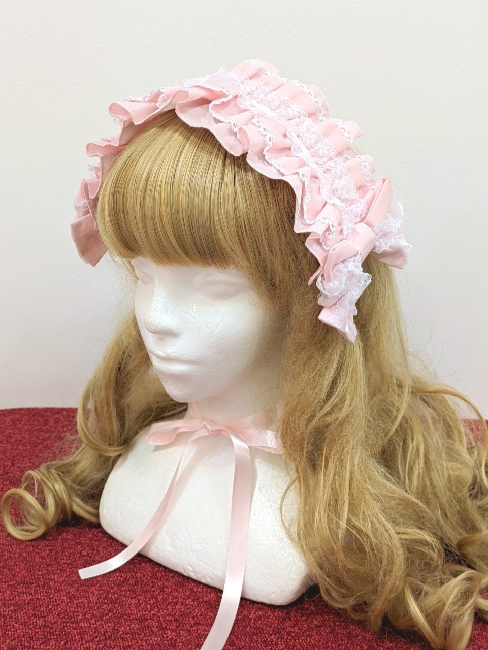 ●メタモルフォーゼ● 初期 リボンヘッドドレス ピンク Lady Fruit リボンヘッドドレス | metamorphose temps de fille