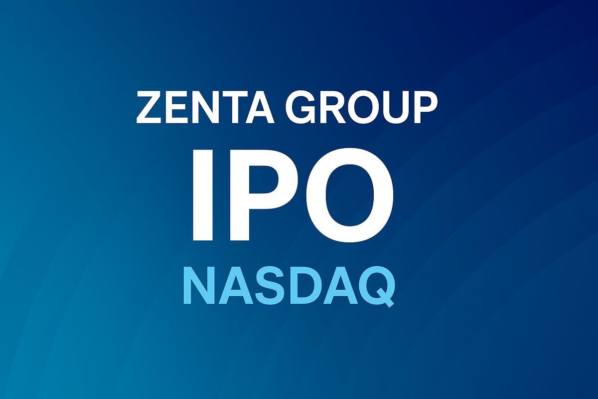 ElonKenzie's tweet photo. Zenta Group IPO Overview – Nasdaq Listing on September 9, 2025

Zenta Group, based in Macau, is offering 1,500,000 shares at $4.00 each in its initial public offering, aiming to raise $6,000,000 before expenses. The shares will begin trading on Nasdaq under the ticker “ZGM” on September 9, 2025. 

The IPO comes at an interesting time, and several factors suggest that Zenta Group could have a positive reception in the market. Here’s a closer look at why this could be the case:

1. Strong Market Demand: Zenta Group operates in rapidly growing sectors such as fintech and industrial park consulting, with a notable presence in fast-developing regions like Macau, Hong Kong, and Southeast Asia.

2. Capital for Expansion: The funds raised from the IPO are intended to support Zenta’s expansion plans, which could enhance its market position and facilitate further growth in key Asian markets.

3. Strategic Regional Focus: The company’s focus on Southeast Asia aligns with the increasing demand for fintech and business services in the region, offering potential for significant development as the industry grows.

4. Favorable Timing: The IPO is launching at a time when market conditions are generally positive, and investor sentiment is strong, which could support a successful debut.

5. Underwriter Confidence: The option for underwriters to purchase additional shares indicates strong demand and investor interest, which might be a positive sign for the stock’s performance.

While these factors suggest promising prospects for Zenta Group’s IPO, it's essential to keep an eye on the market dynamics once the stock begins trading to understand its longer-term trajectory.