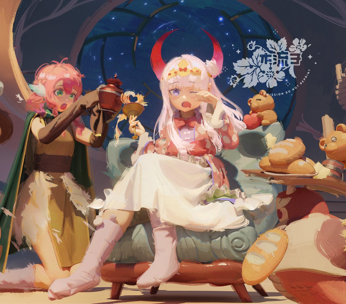 篝火里的木流子 tweet media