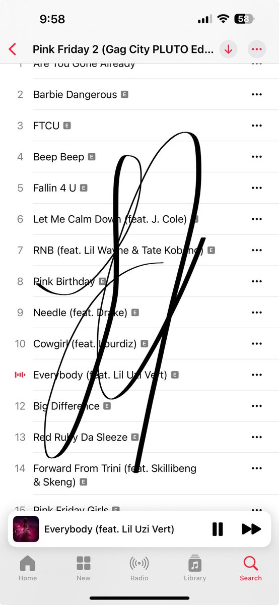 cho_melaninshun's tweet photo. #PinkFriday2 Streaming the ENTIRE album!!!!! Spotify is on the laptop!!!! Keep it up barbz!!!!!!! #NickiMinaj #NickiWasRight #NoBots #RealStreams @NICKIMINAJ https://t.co/yYdXvXNF22