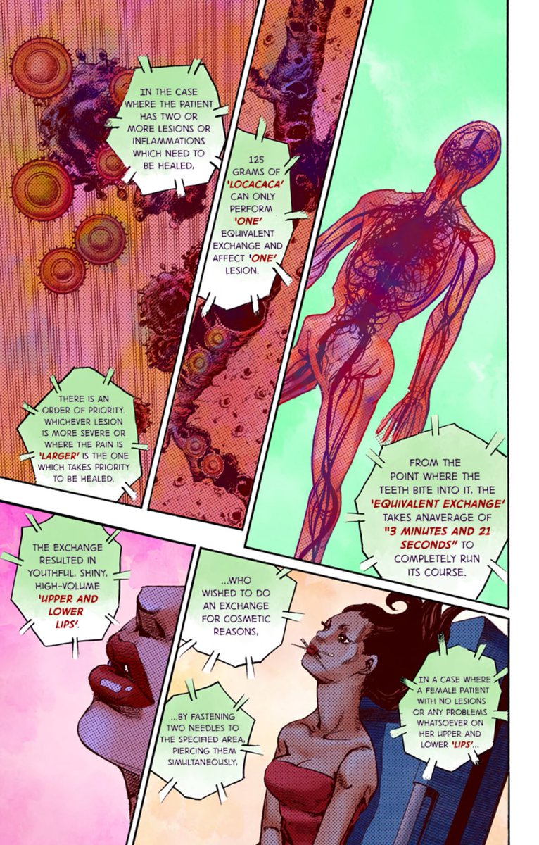 I like how Araki goes into great detail for expanding the lore because I don’t think many other mangaka would explain all this