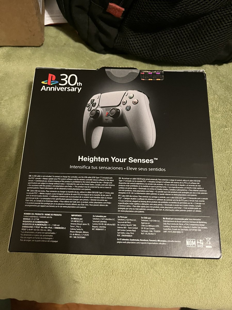 Happy 30th #PlayStation30th 
#DualSense Got mine right now!
<a href="/PlayStation/">PlayStation</a>