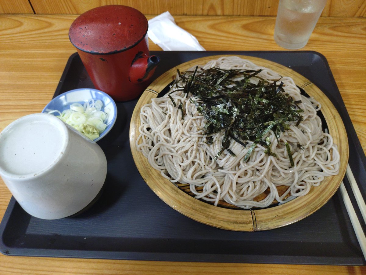 ざるそば　550円
