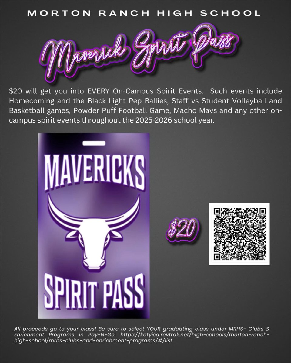 2028mrhs's tweet photo. Go Get Your Spirit Pass! https://t.co/ADPCSsQnbR