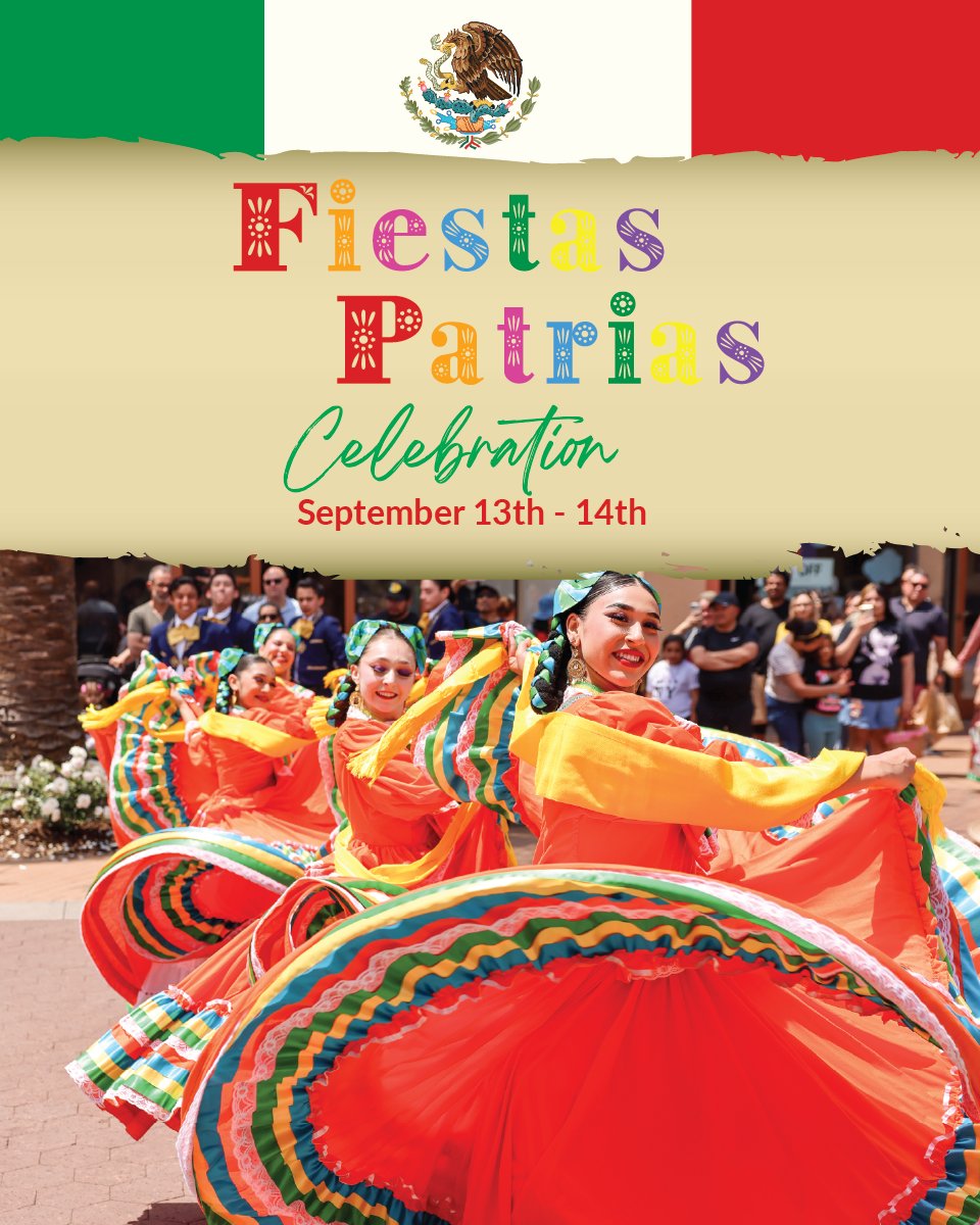 citadel_outlets's tweet image. Celebrate Fiestas Patrias at Citadel Outlets on Sept 13 &amp;amp; 14, 12-3 PM! Enjoy lively folklorico dances while you shop. 🇲🇽 💃🛍️

Link in bio for more info!