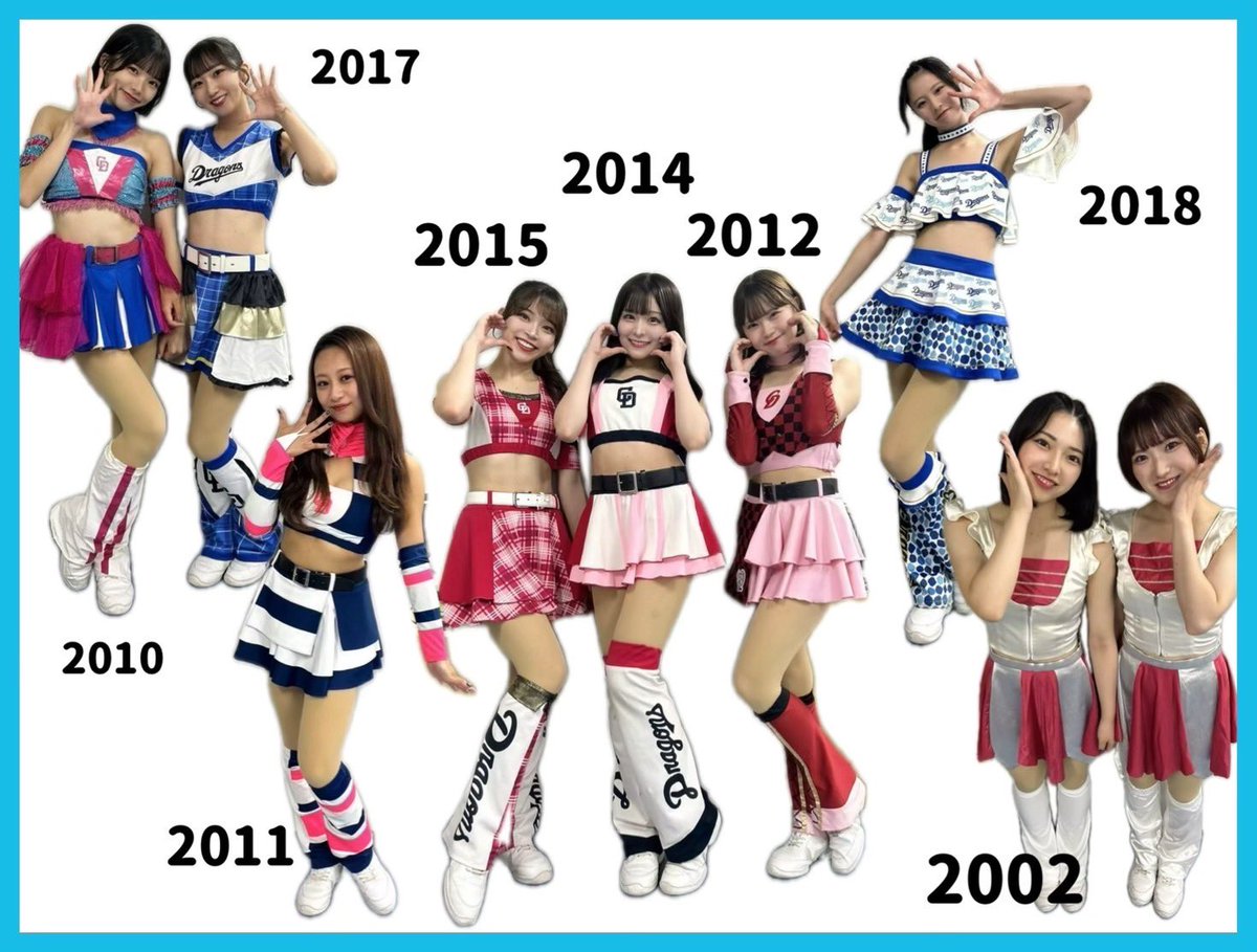 🎀番外編🎀 ♡先日の投稿で載せ切れなかった 歴代衣装着用フォト (📸1