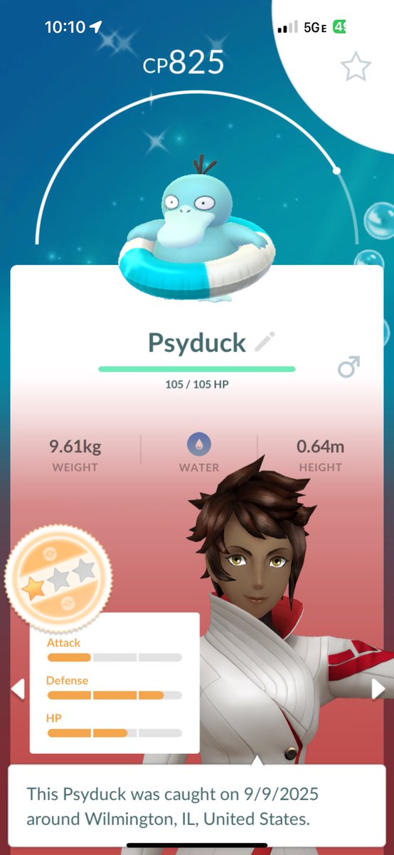 Let’s go!! Shiny costume Psyduck! 

#PokemonGO