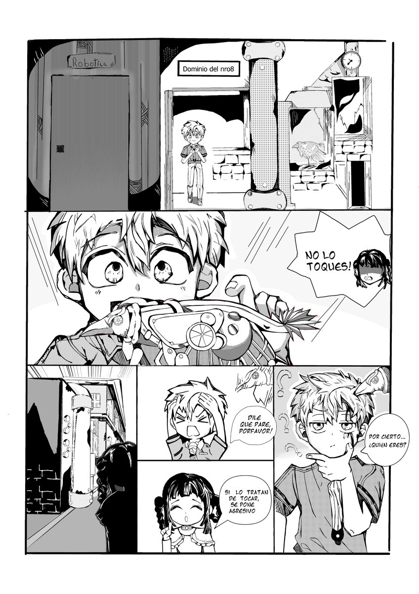 Leonty05's tweet photo. MiniHistoria/Piloto de mi historia nomas tiene estos dos paginas espero les guste #tbhkoc #mangaart https://t.co/oxTIxVzNUK