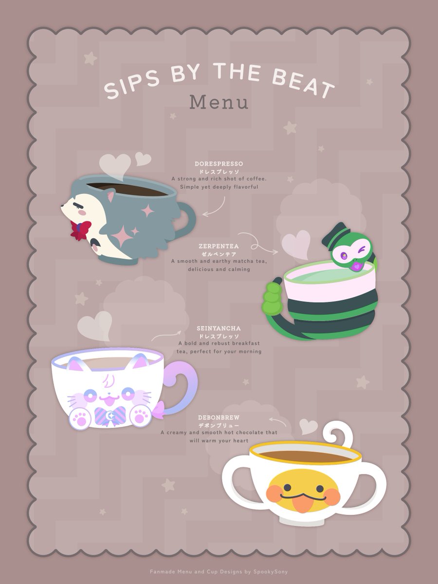 SpookySony's tweet photo. UPDATED ─ SIPS BY THE BEAT ♫ ☕️
Happy Birthday Zerpents!! 🐍💚

#FreoChrome #kaepix #Seiblue #GinjoCanvas https://t.co/KytRCD10bO