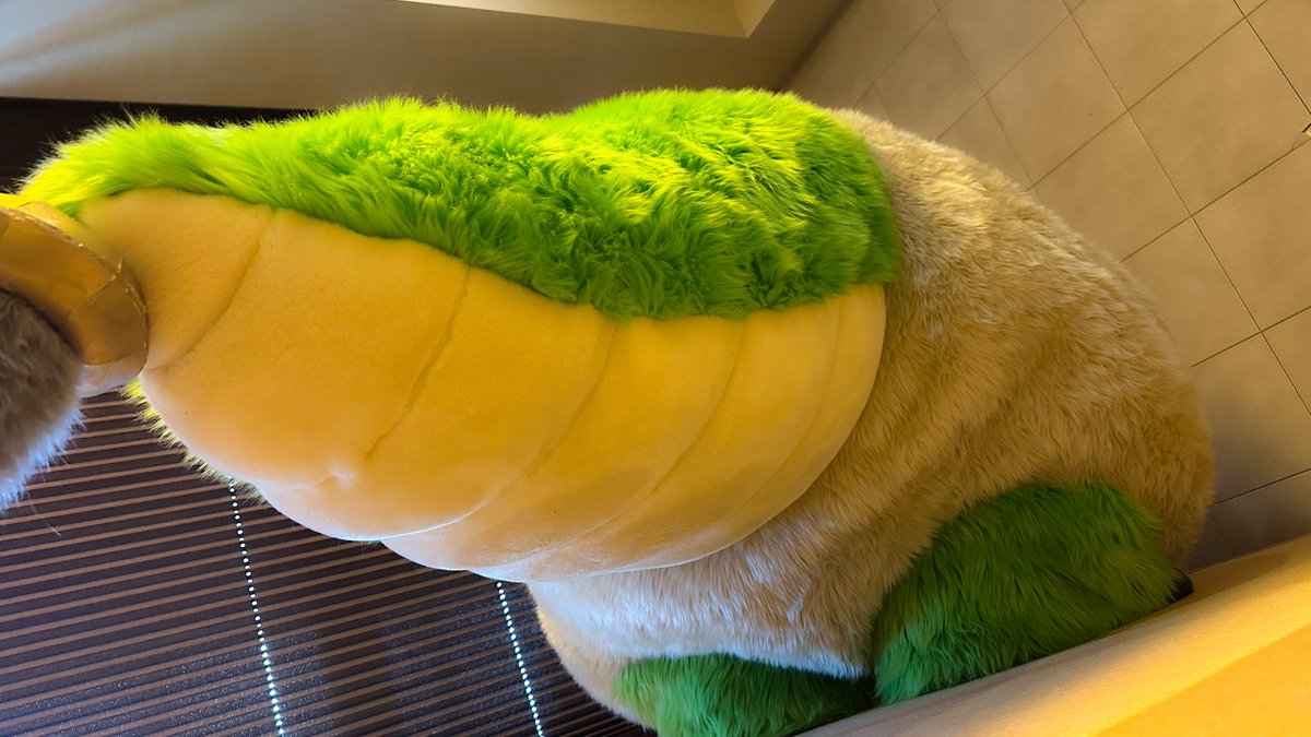 #キャラのかわいいしっぽがみたい
しっぽは蛇腹なんだよ〜✨