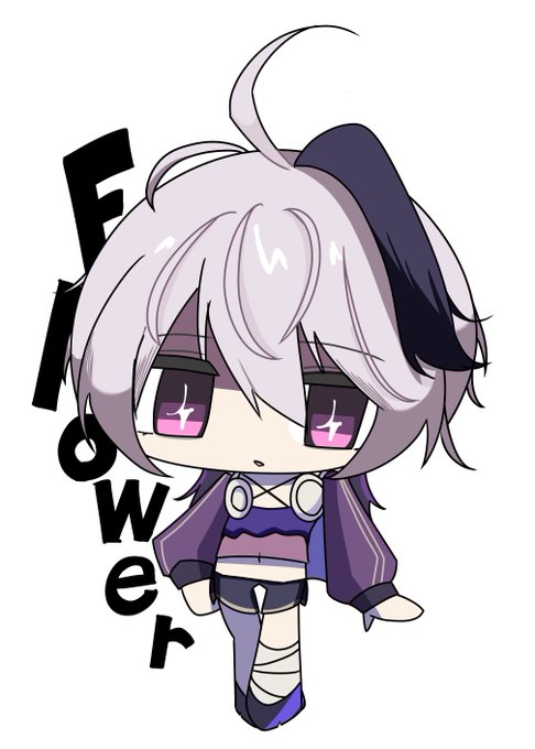 花ちゃんステッカー最終的にこんな感じです!みんな買いに来てね〜!! 