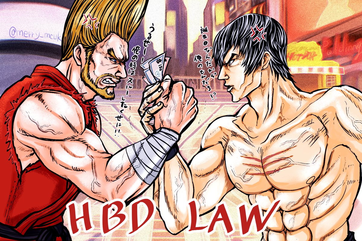 merry_mcuk's tweet photo. ロウ誕生日おめでとう🥳🎉🎂
描いてて楽しかったよー😆
#マーシャル・ロウ生誕祭 #TEKKEN8 #MarshallLaw https://t.co/jfwY9CAzgu