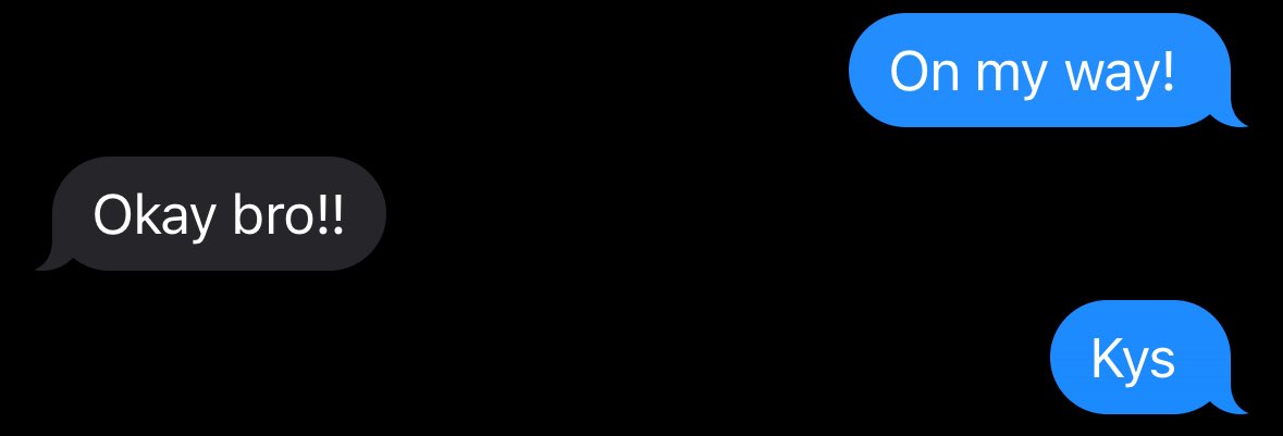 The worst auto correct of all time is when you text someone “omw” and it goes to “On my way!”