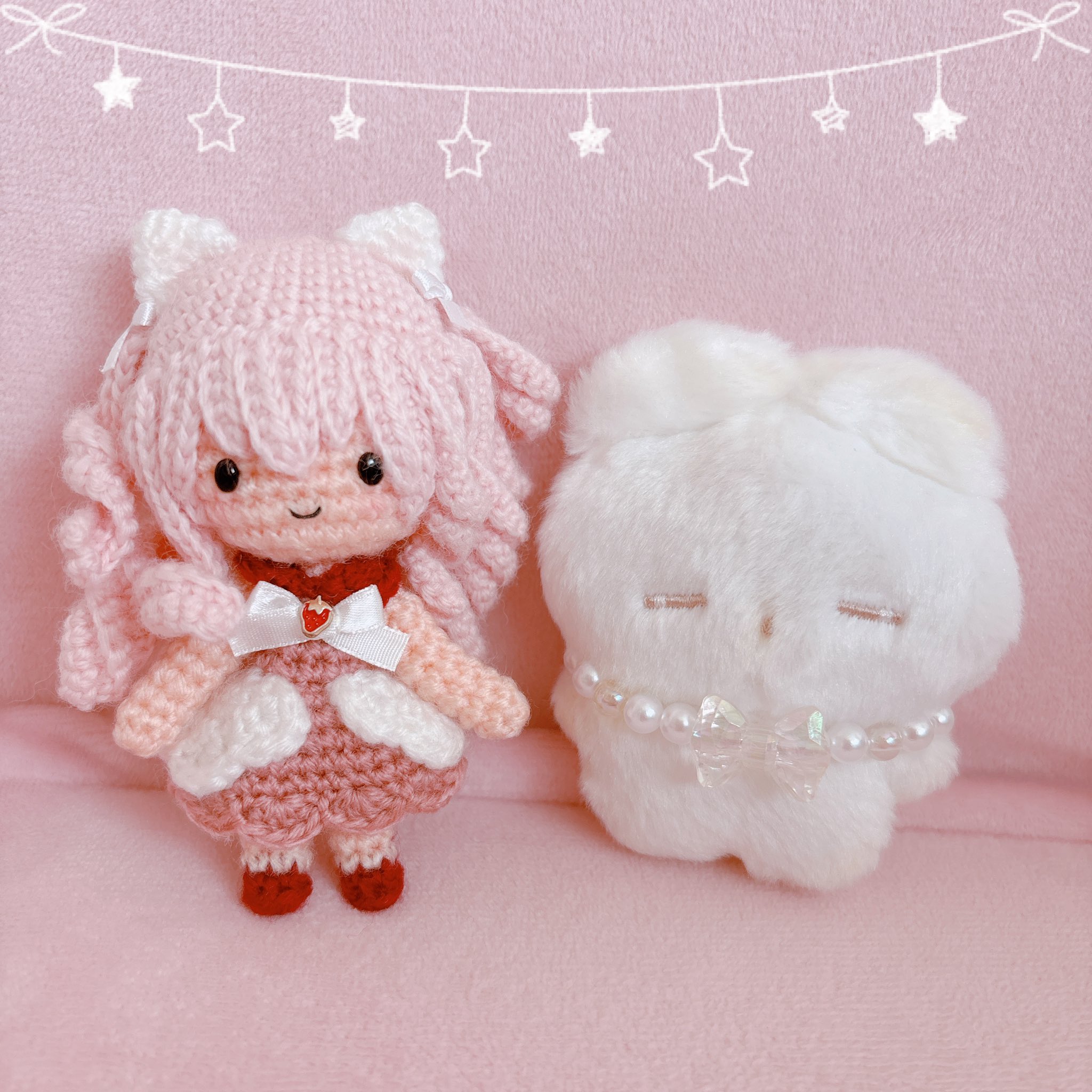 ちびもか様　あみぐるみのオーダーありがとうございました！⸜(*ˊᵕˋ*)⸝‬ ちびもか様 あみぐるみのオーダーありがとうございます