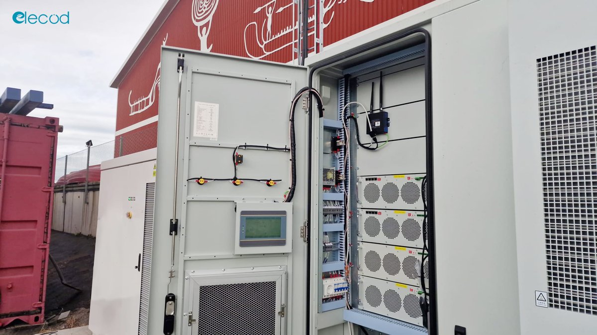 ElecodElectric's tweet image. Empowering Swedish Industry with Clean Energy!
#Elecod Monet-100TS(DC100) 215kWh system is now live at a factory in Sweden
With DC-coupled dynamic expansion, it maximizes solar integration &amp;amp; boosts efficiency.
#EnergyStorage #CleanEnergy #SolarPower #DCcoupling #IndustrialEnergy