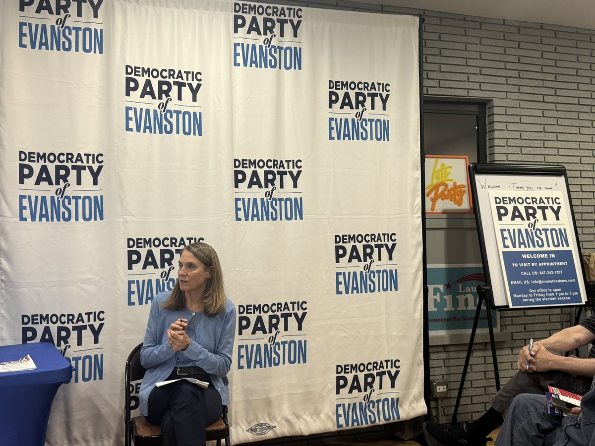 I appreciated the opportunity to speak as part of the <a href="/EvanstonDems/">Evanston Democrats</a> Know Your Rights informational event. In the face of the potential ICE raids in our neighborhoods, it is more important than ever to be informed and stay vigilant. Thanks to the <a href="/ACLUofIL/">ACLU of Illinois</a>, Niles Township