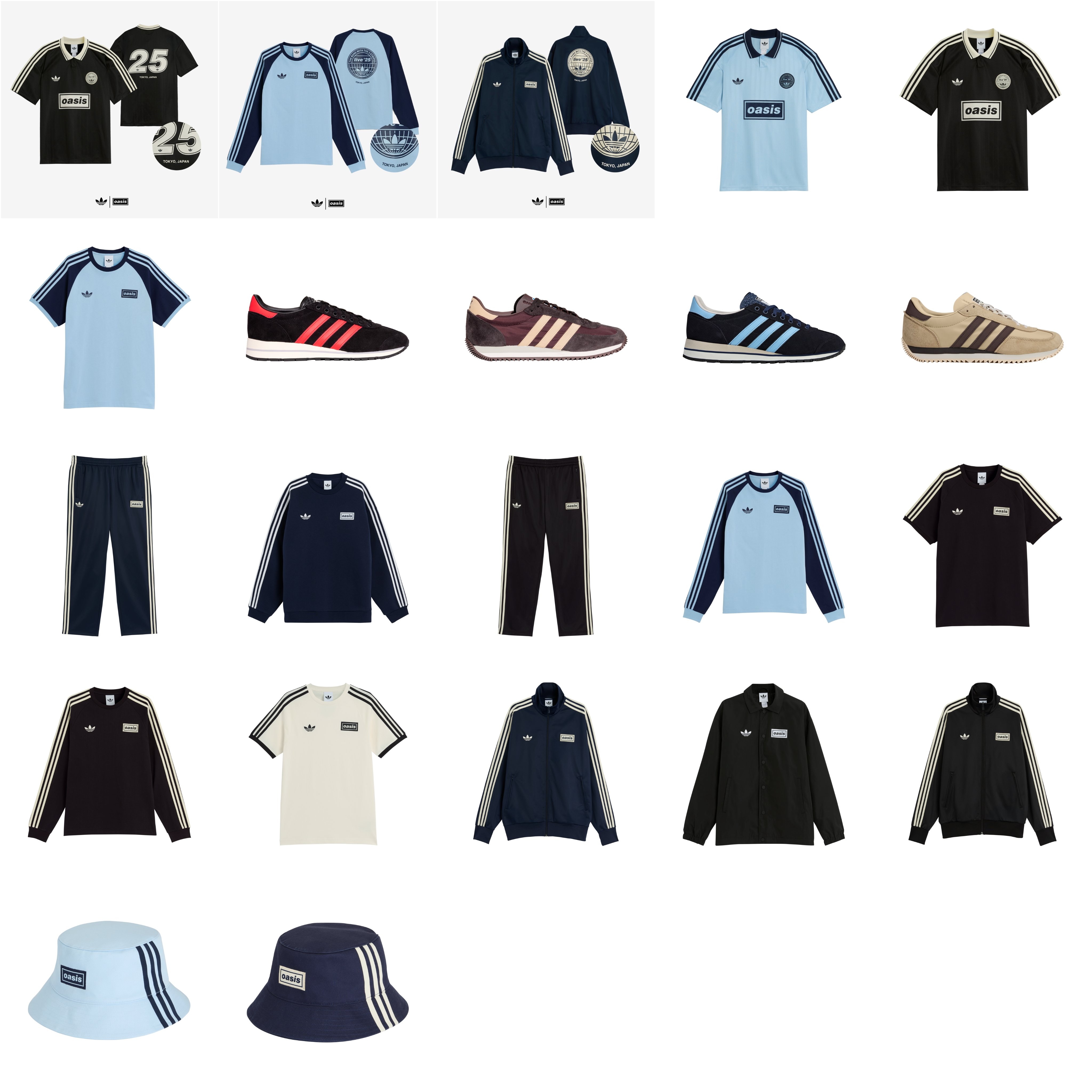 即完 限定パンフレットOasis 2025オアシス アディダス 東京ファン