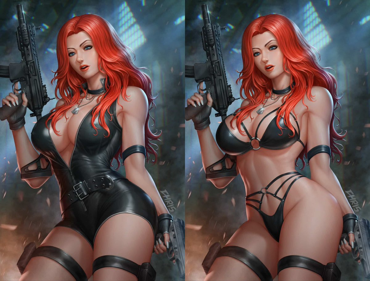 WhiteDogComics1's tweet photo. Gun Honey Heat Seeker: Exposed 3 Cover by Chris NG now available!!  #gunhoney #comics #comicbook #movie https://t.co/uEcJpkIb2K https://t.co/pi674qMig2