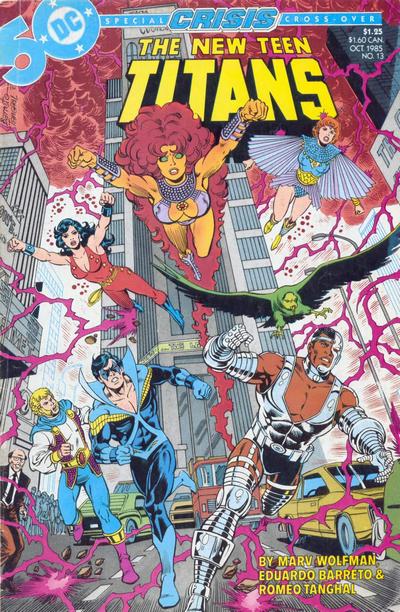 📷The New Teen Titans Vol 2 #13 October 1985
Cover Artists - Eduardo Barreto