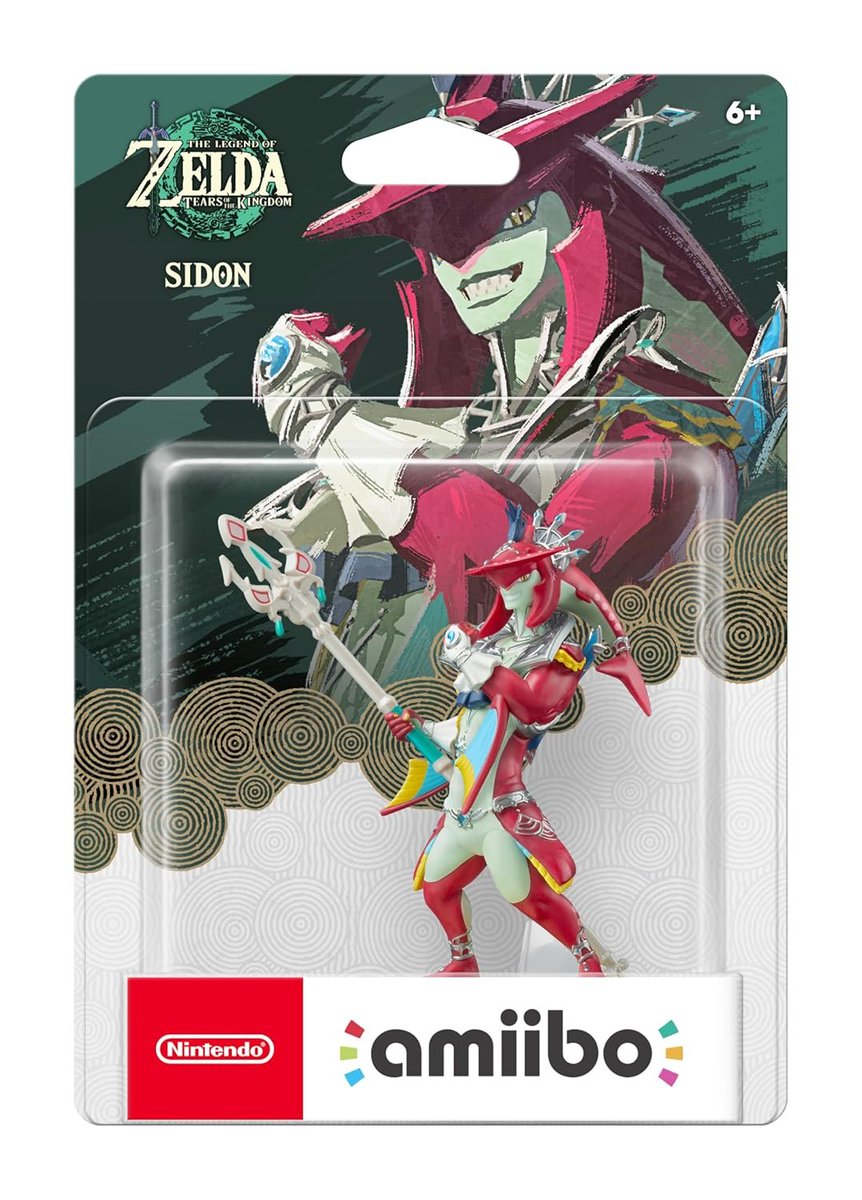 Zelda - Riju amiibo is $19.99 on Amazon amzn.to/478hCD6
Tulin amzn.to/3VnGT4V
Sidon  amzn.to/3HNbPbG

GameStop buff.ly/jeJtYIe #ad