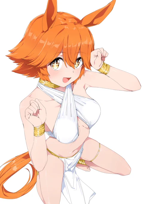 メインで上げたフクちゃんのノン褐色です #ウマ娘