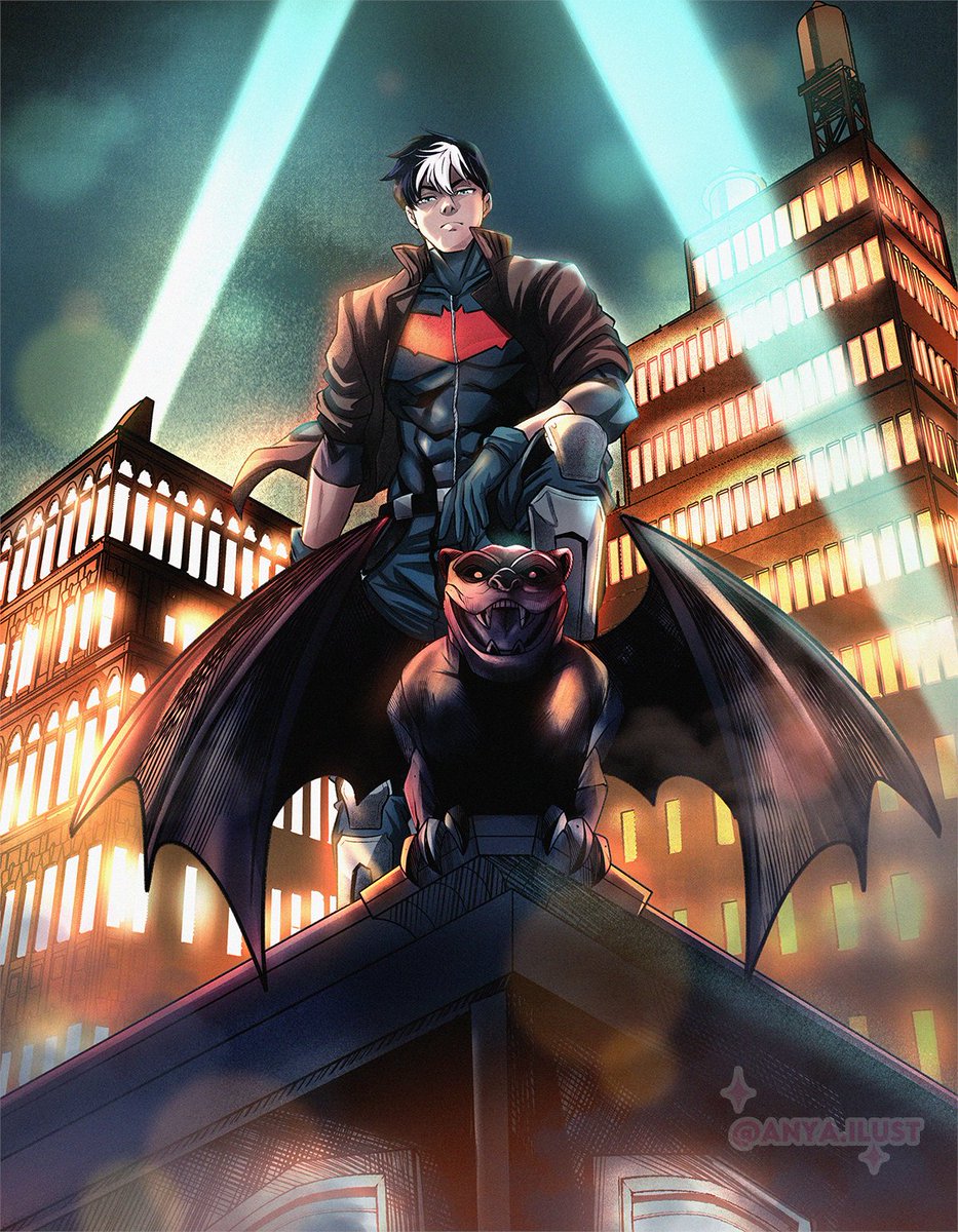 Hi! I’m sharing this fan art I made! I was really inspired by the way Dexter Soy draws Jason, since he’s my favorite artist for him!