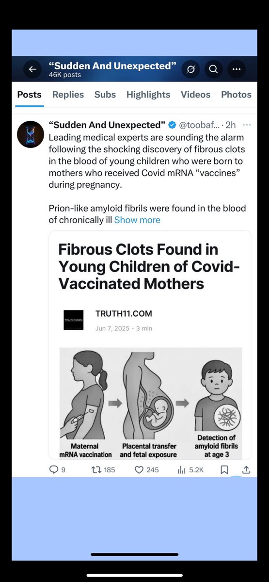 BudRante's tweet image. So sorry to hear that🙏🙏🙏
#DPT #HepB and other #Vaccines very dangerous in my opinion
#Covidvaccine #mRNA Extremely dangerous need ya’ll to research before your child gets a jab combo with #Flu vaccine 💉 YOU think as a #Parent outside the box 📦 
@DiedSuddenly_ @cnbc @cnnbrk