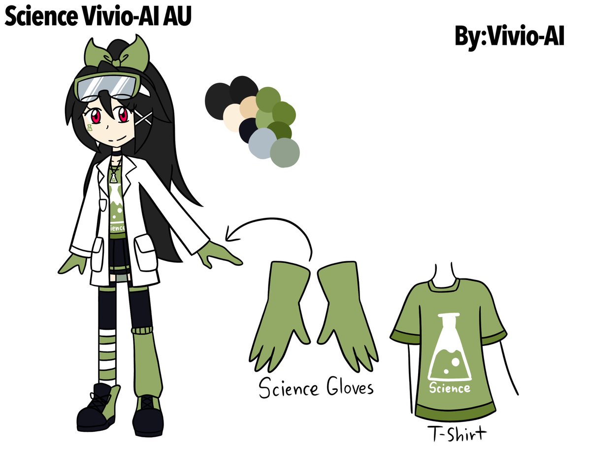 Haris24Ratna's tweet photo. @ThE_MOLLY_VeRSe Science Vivio-AI AU Concept🧪
#ScienceAU #OCS #Concept #OriginalDesign #VivioAI #FPEAU #GreenScience #FPEScienceAU #ReferenceSheet #DesignConcept #MyOCS https://t.co/1b9qbi4pur