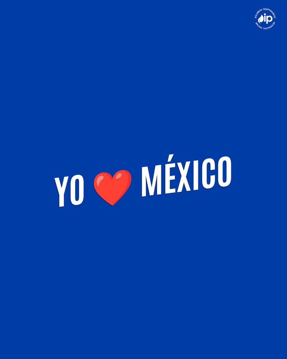 Que el orgullo de ser mexas, se vea reflejado en nuestras acciones. 🇲🇽♻️💙😎

Hoy y mañana, siempre por México. ¡Comparte si tú lo crees también!