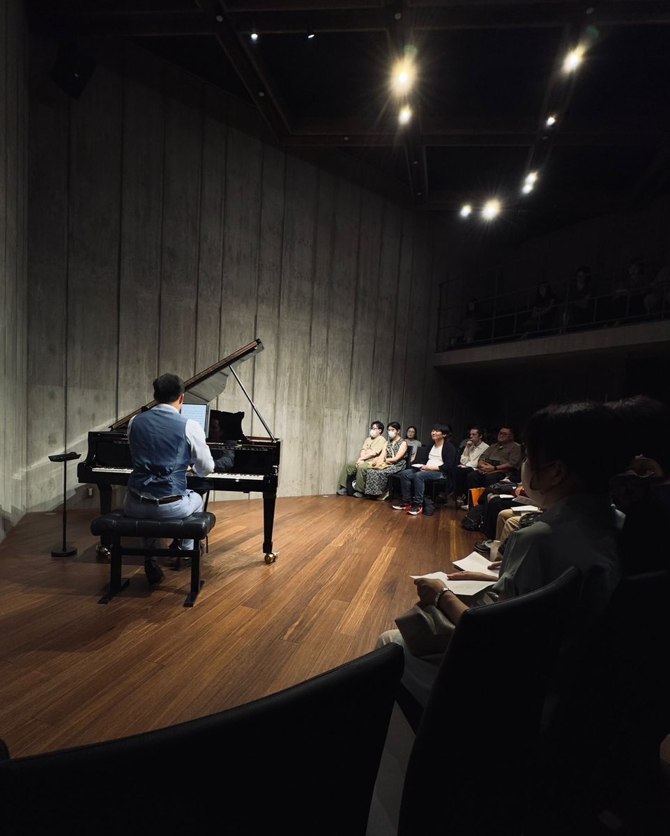 9月7日の Personal Stories コンサート、東京で無事終演🌿
来てくださった皆さま、友人、懐かしいお顔、著名な方々に心から感謝します✨

美しいピアノで浜渦正志さんの曲と自作を演奏でき、本当に幸せでした🎹
ありがとうございました🙏❤️