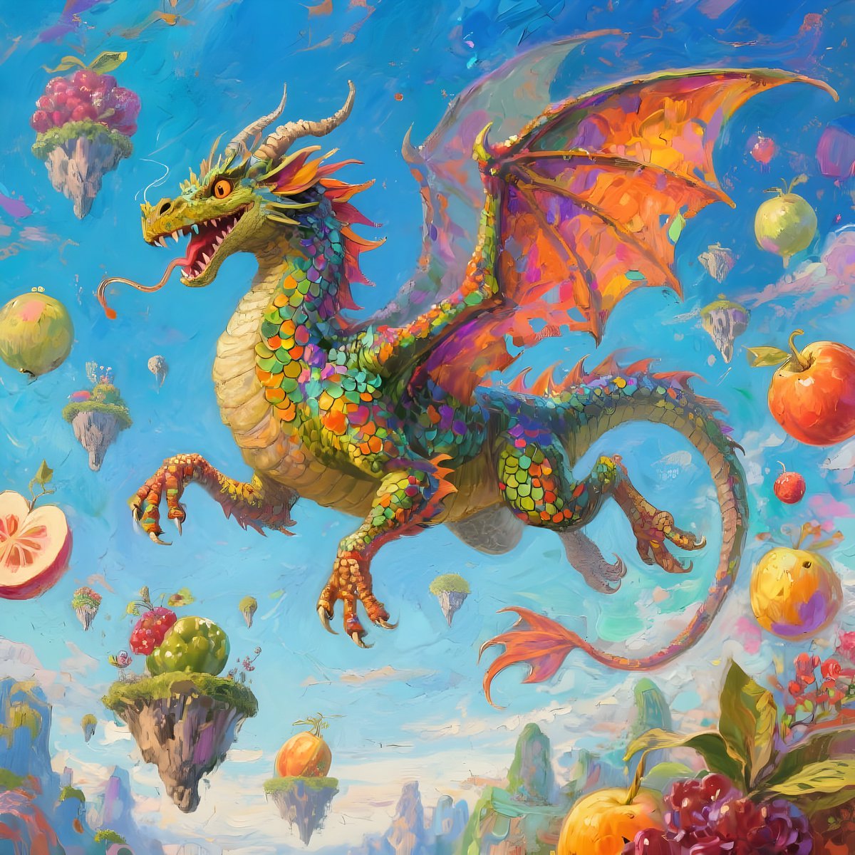 doctrinalux's tweet image. Fruity Dragon