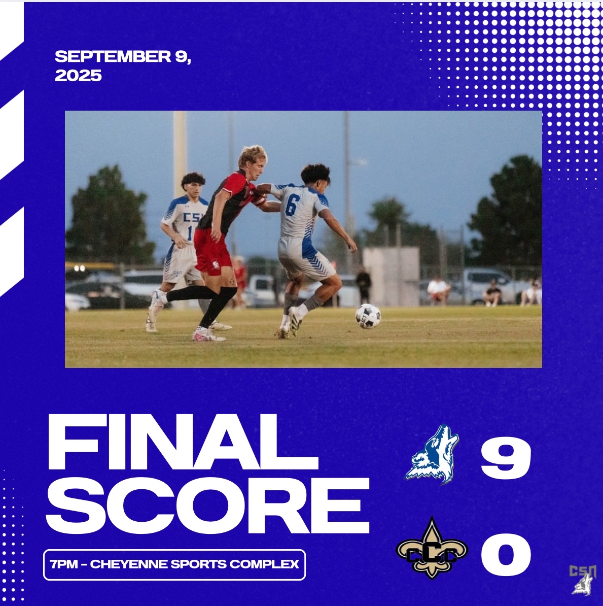 CSN_MSoc's tweet image. COYOTES WIN‼️ CSN (3-1 overall, 0-1 ACCAC) dominates CCC 9-0 at “The DEN.” Omar Ibarra (2G, 1A) Julian Garcia (2G) Juan-Diego Cetina Mena (1G, 1A) &amp;amp; Gabriel Estrada (1G, 1A) led the attack. Next up, Yavapai College on 9/13.
🐺⚽️ #1PACK