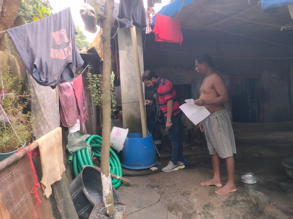 એંટીલારવલ કામગીરી...મેલેરીયા,ડેંગ્યુ સર્વેલન્સ કામગીરી...પ્રા.આ.કેન્દ્ર-ફણસા કલગામ,તાલુકો-ઉમરગામ