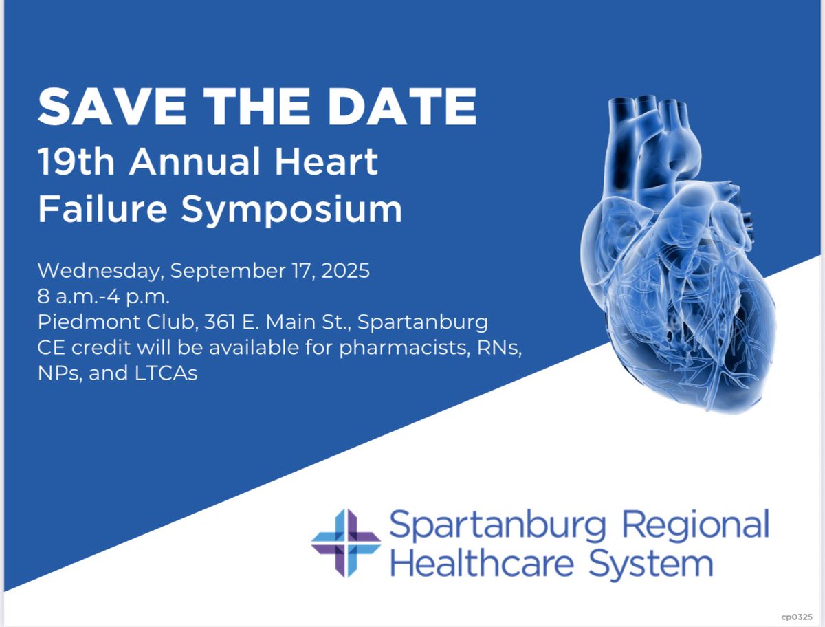 The Amyloidosis Army is honored to be presenting with Amyloidosis specialist Dr. James Ampadu Cardiologist at the Spartanburg Regional Healthcare Symposium on 9/17/25 in Spartanburg SC.  Thank you for the opportunity to share awareness at this event!
amyloidosisarmy.org