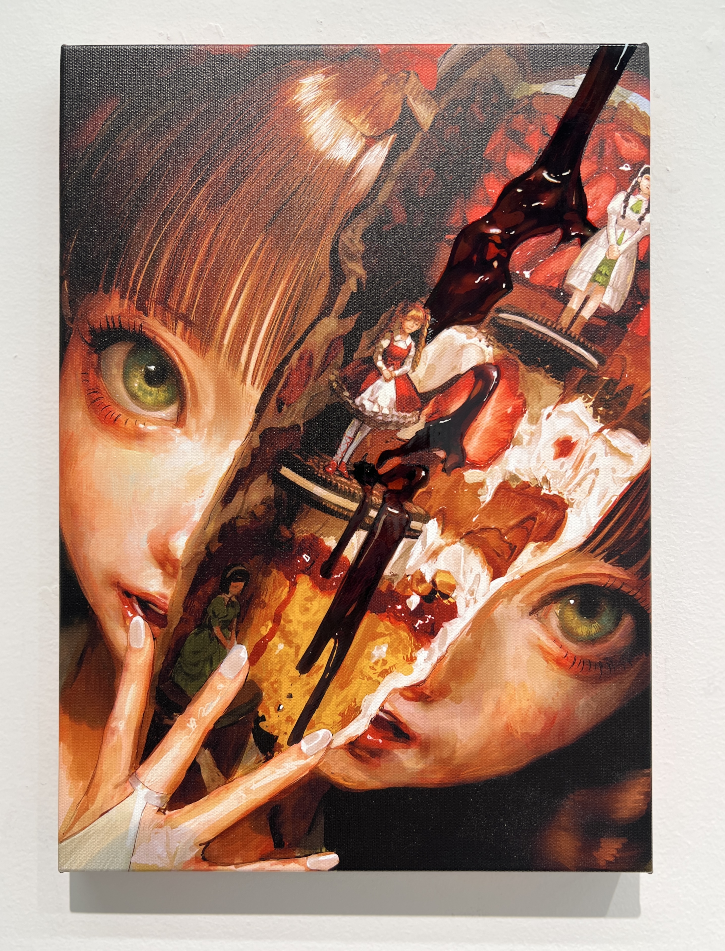 2024年100人100点絵画入賞 Piero Hearts レイク 2024年100人100点絵画入賞 Piero Hearts マザー 2024年100人100