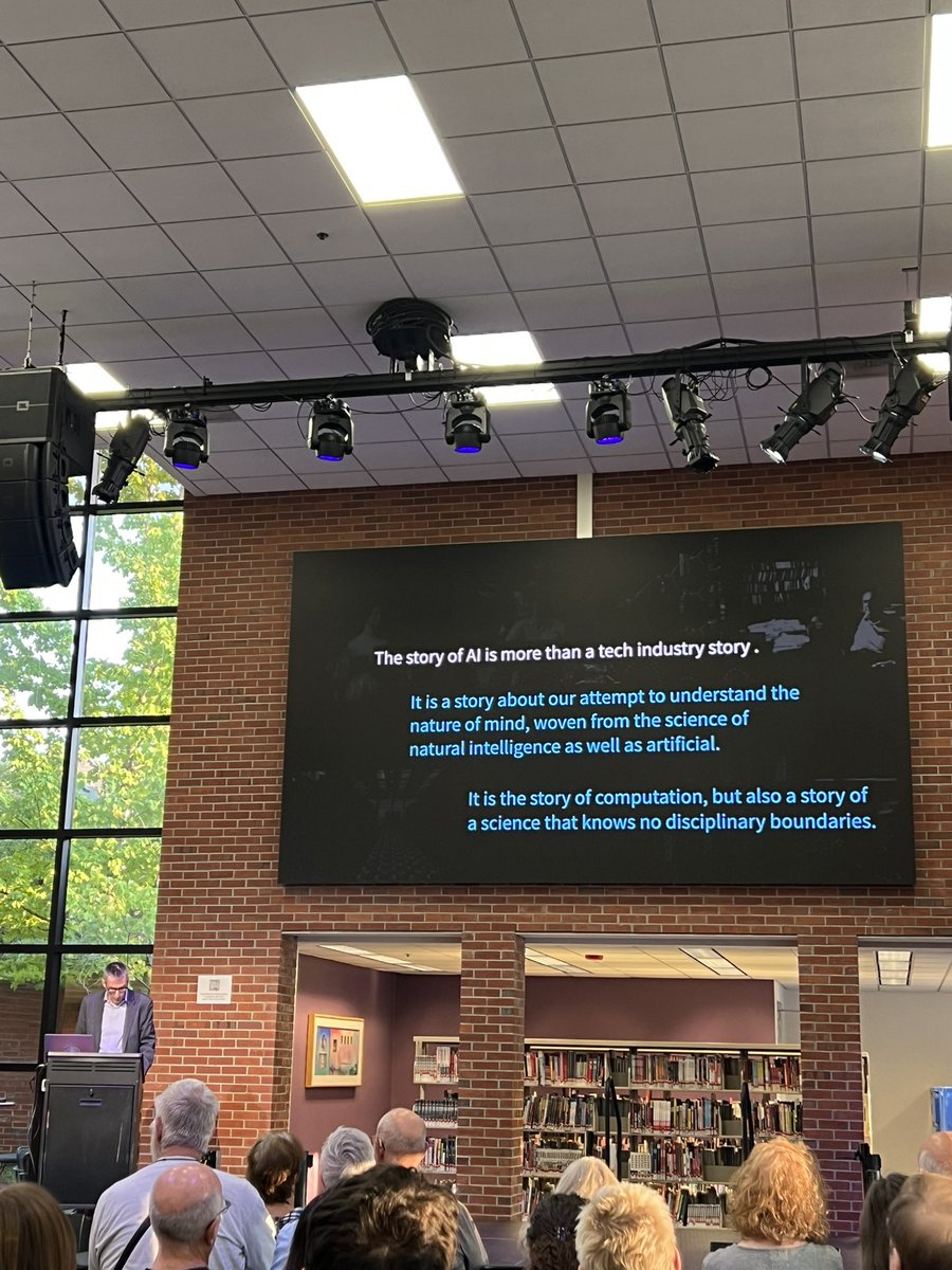 The story of #Al is more than a tech industry story. It is the story of computation, but also a story of a science that knows no disciplinary boundaries.
I always loved breakthroughs in science and technology. So glad to be in the place where those breakthroughs happen 🇺🇸