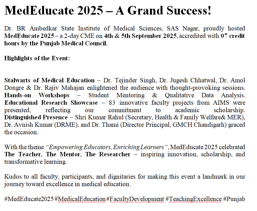 AIMS Mohali tweet media