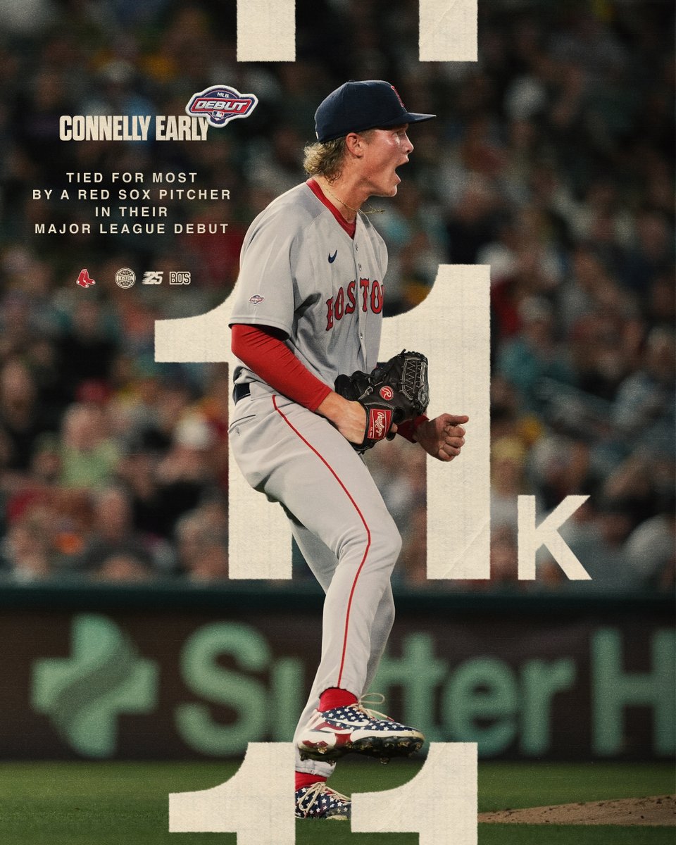 RedSox's tweet photo. Making an impact EARLY. https://t.co/gBAbqvTN6p