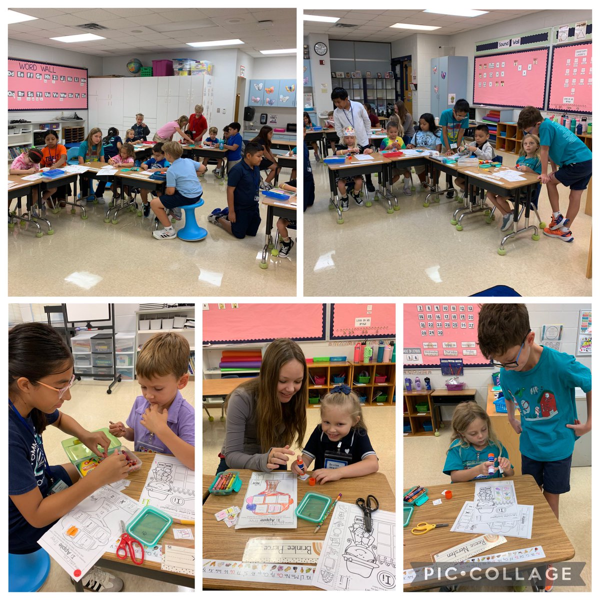 First kinder buddy day = a hit! 🎉 5th graders showed leadership, kinders brought the energy, and together it was pure fun. Already excited for the next one! 📚🤝 🌟 #leaders <a href="/TommieBarfield/">Tommie Barfield</a> 
<a href="/MVerbance/">Mrs. Verbance</a>