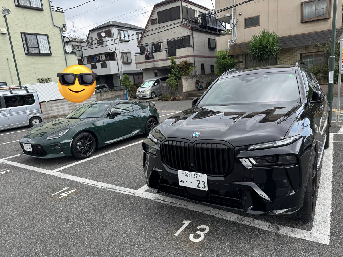 adhddebu's tweet photo. コウスケ君！新車ご納車されおめでとうございます🚗✨
アルピナグリーンみたいな？色で綺麗✨
彼は彼女居ないです✨
@hope_arrow https://t.co/FoKkh2lMR4