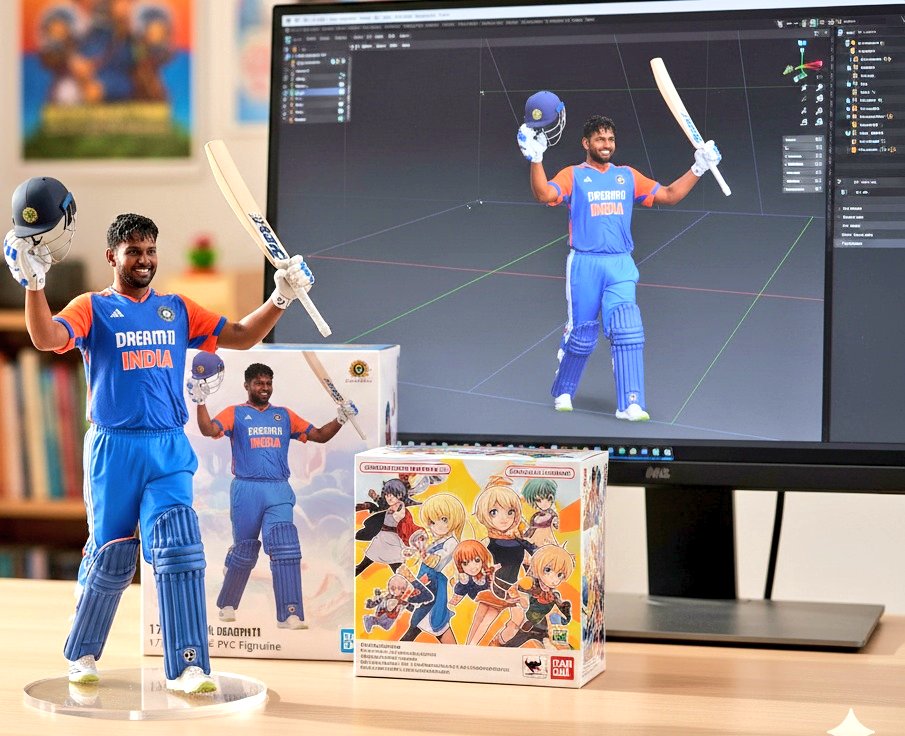 ~ Just following the trend x Sanju Samson