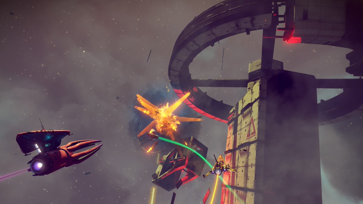 #OurNMSuniverse #NoMansSky #NoMansSkyVoyagers #PhotoMode #VirtualPhotography <a href="/NoMansSky/">Sean Murray</a>