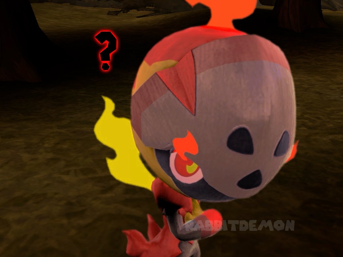 RabbitDem's tweet image. A part of me decided to lock tf in for once to make something for my Future Journeys AU #Pokemon #Gmod #Cinderace #Charcadet