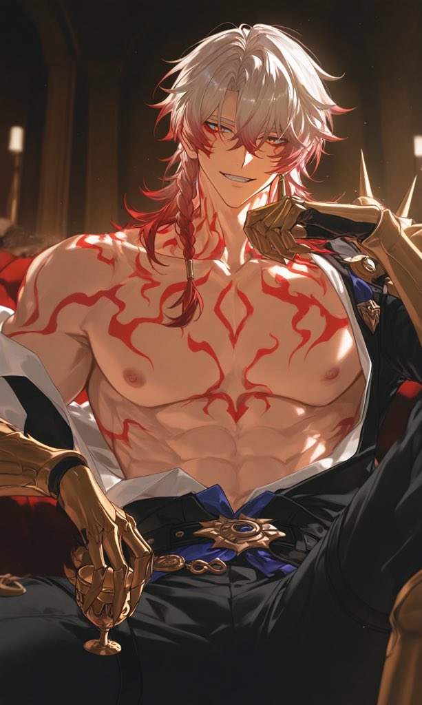 「9/10」

元気ないね…なんか悩みごとでもあるの？

#HonkaiStarRail #Mydei #モーディス