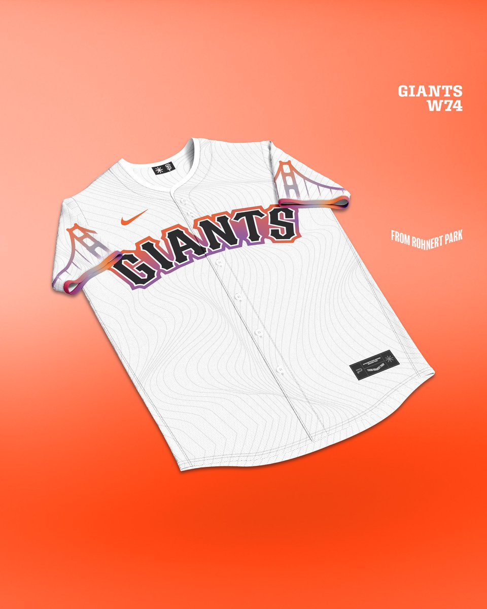 fromrohnertpark's tweet image. A jersey design for every @SFGiants win 🧡 SFG 5 - 3 AZ ⚾️ [74-71]

#NothingLikeIt CC Mashup, Pt. II #2Back