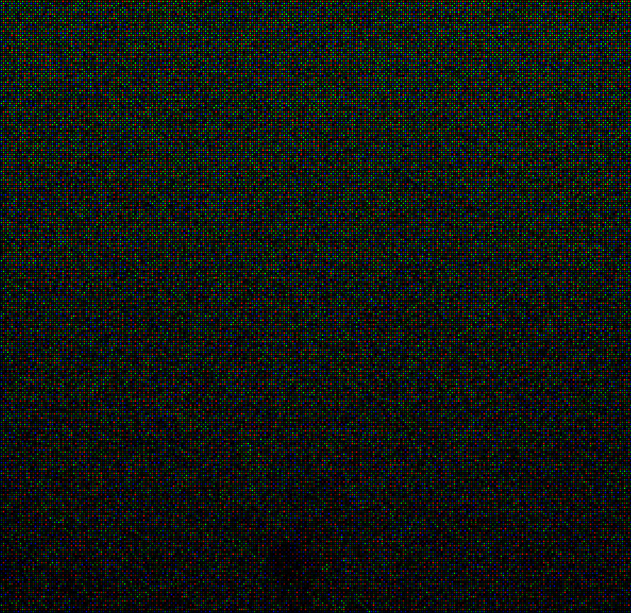 and_coder's tweet image. You can kinda see all that in the raw RAW even without debayering. That's a "perfectly" flat gray ball.