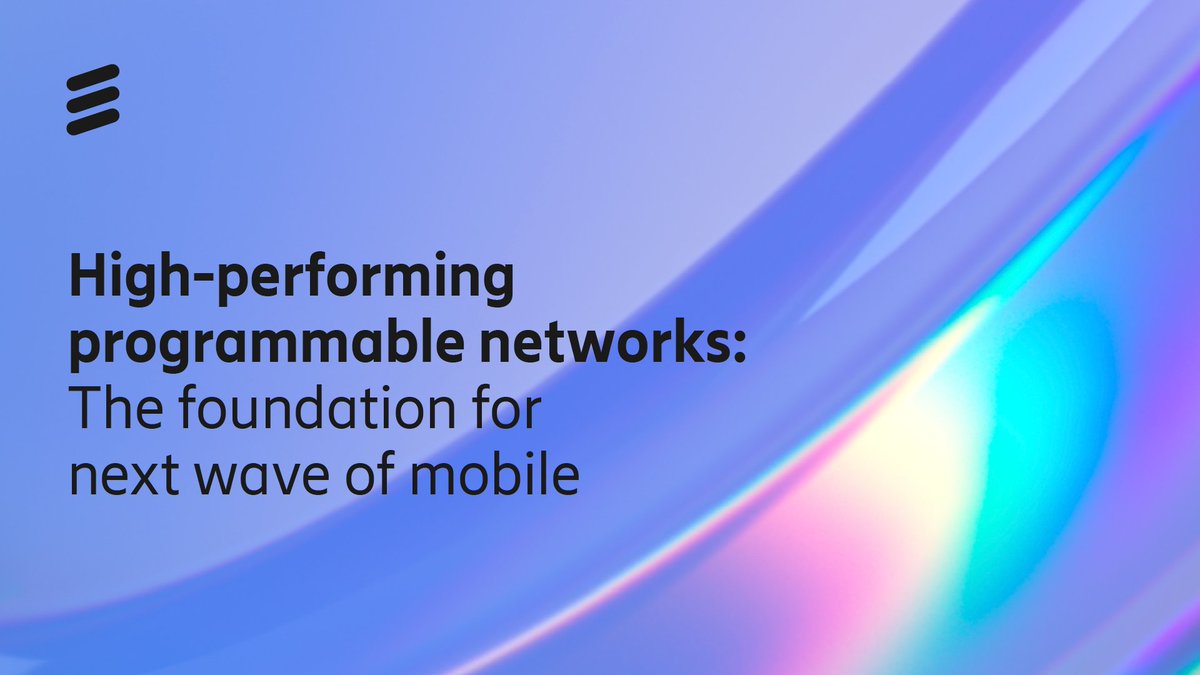 ashish85201's tweet image. #TeamEricsson #Telecom #ProgrammableNetworks #Networks
